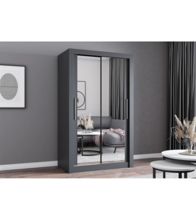 Armoire Mirella 120 cm avec miroir