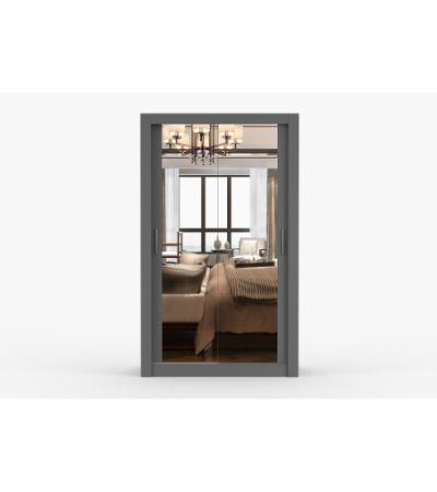 Armoire Mirella 120 cm avec miroir