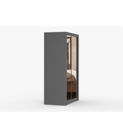 Armoire Mirella 120 cm avec miroir