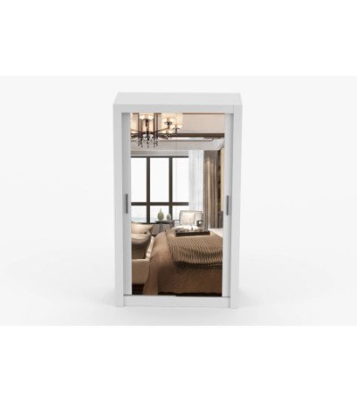 Armoire Mirella 120 cm avec miroir