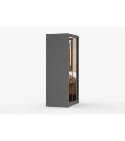 Armoire Moira 100 cm avec miroir
