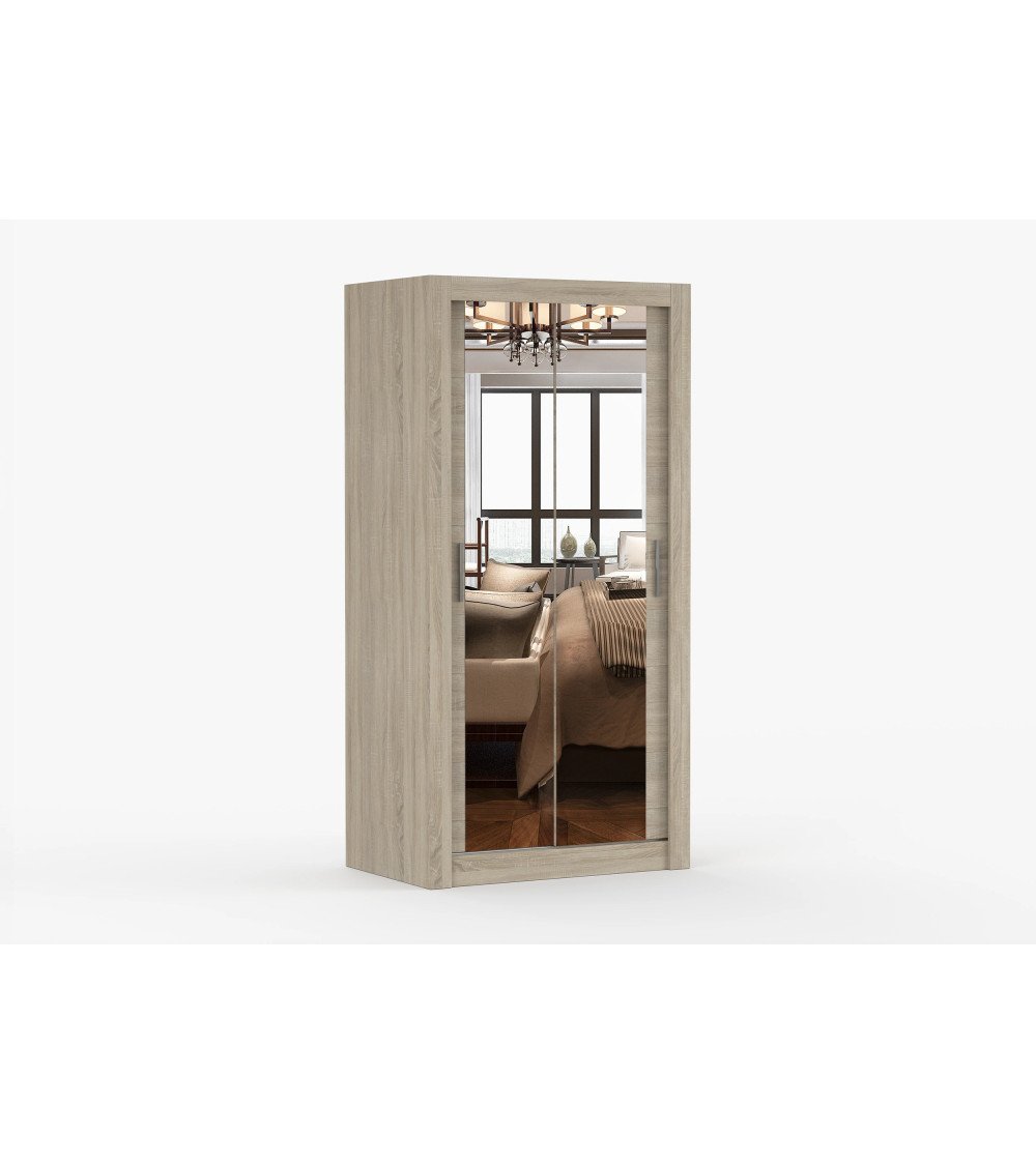 Armoire Moira 100 cm avec miroir