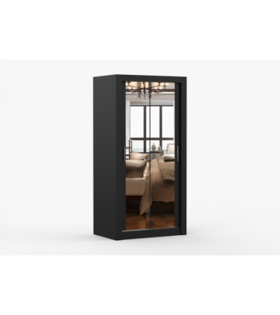 Armoire Moira 100 cm avec miroir
