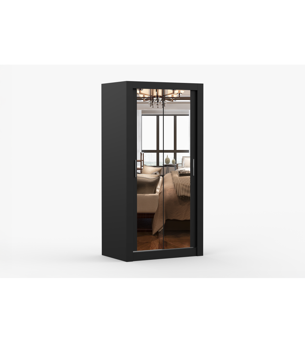 Armoire Moira 100 cm avec miroir