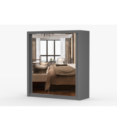Armoire Miro 180 cm avec miroir