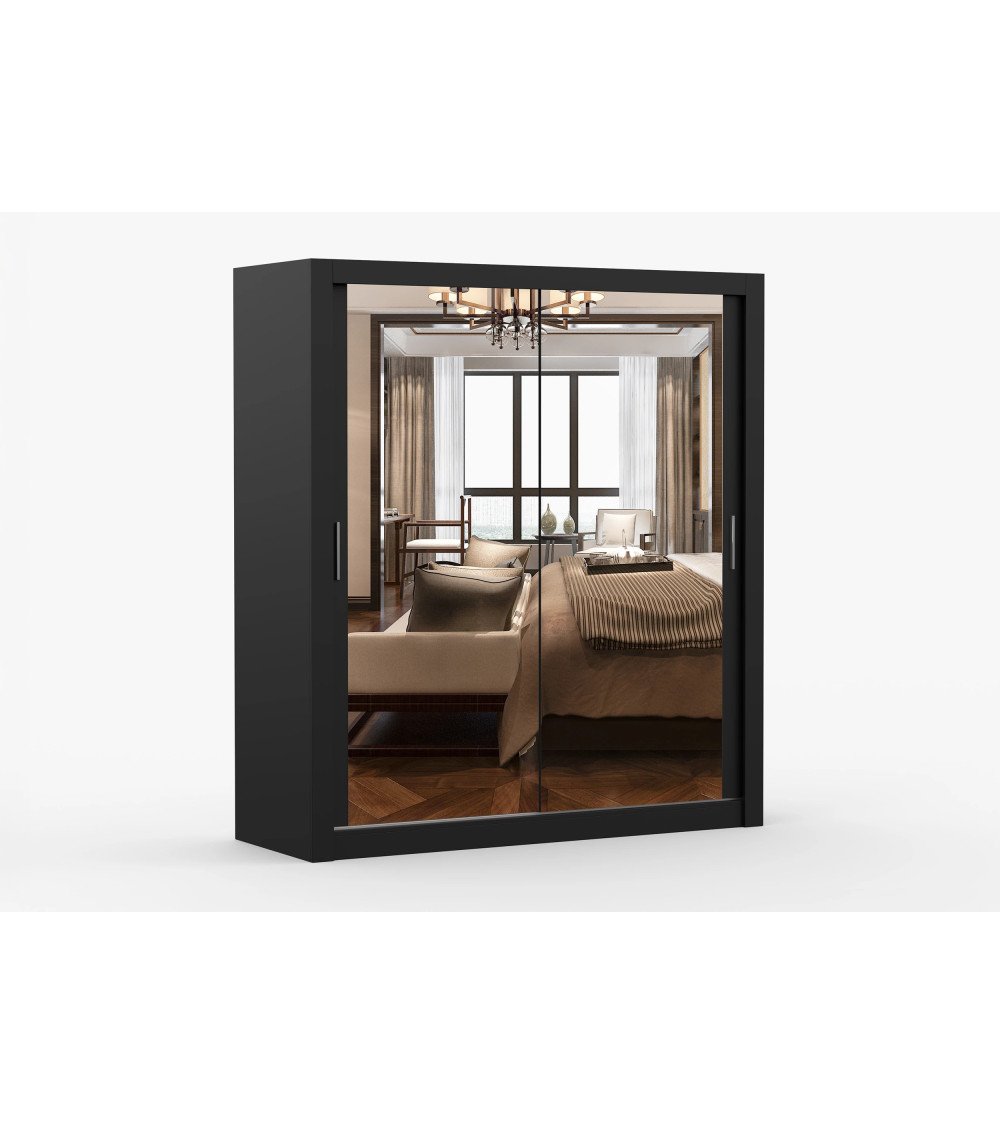 Armoire Miro 180 cm avec miroir