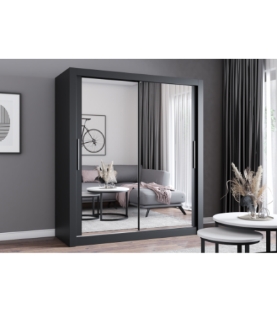 Armoire Miro 180 cm avec miroir