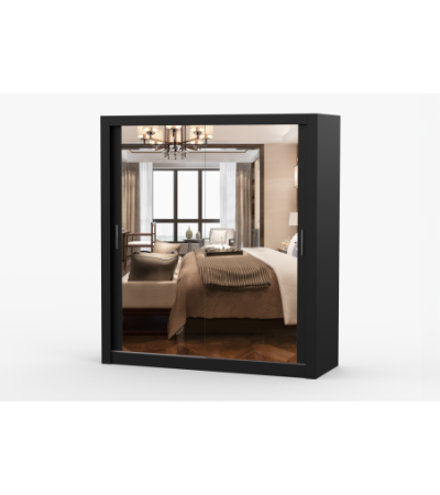 Armoire Miro 180 cm avec miroir