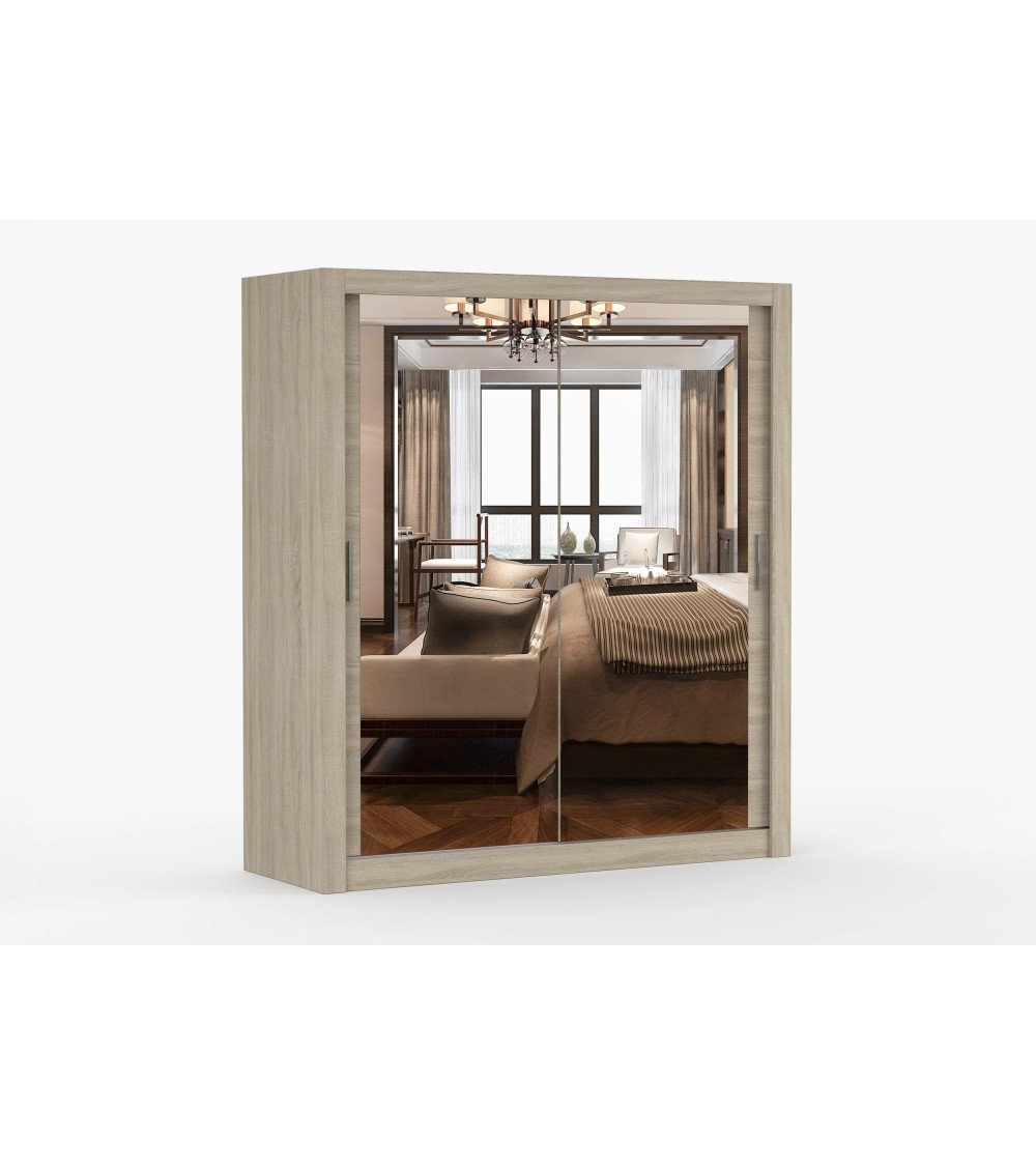 Armoire Miro 180 cm avec miroir