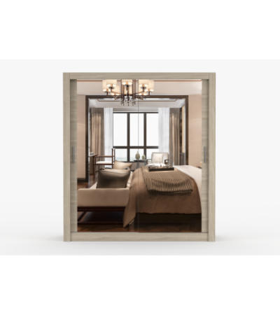 Armoire Miro 180 cm avec miroir