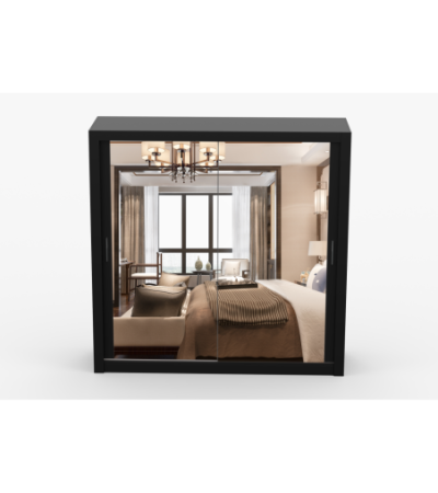 Armoire Maer 203 cm avec miroir