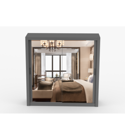 Armoire Maer 203 cm avec miroir