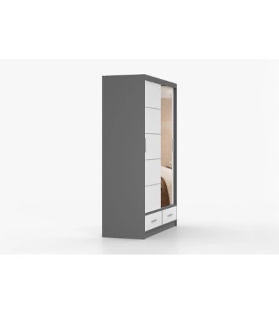 Armoire Silvana 150 cm avec miroir