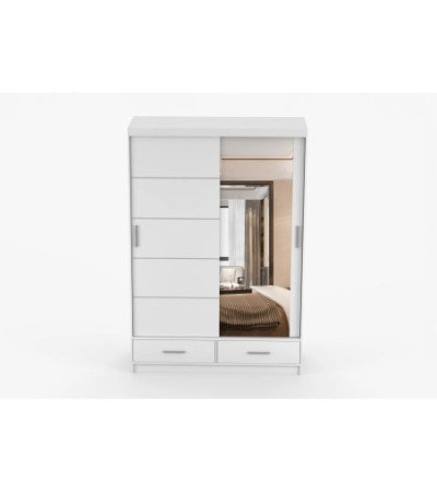 Armoire Silvana 150 cm avec miroir