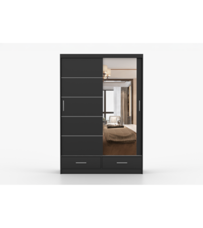 Armoire Silvana 150 cm avec miroir