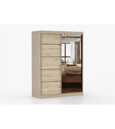 Armoire Enola 150 cm avec miroir