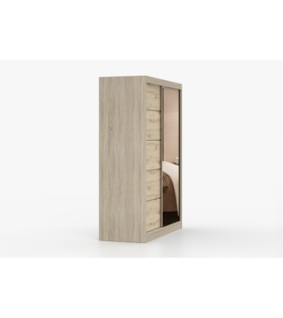 Armoire Enola 150 cm avec miroir