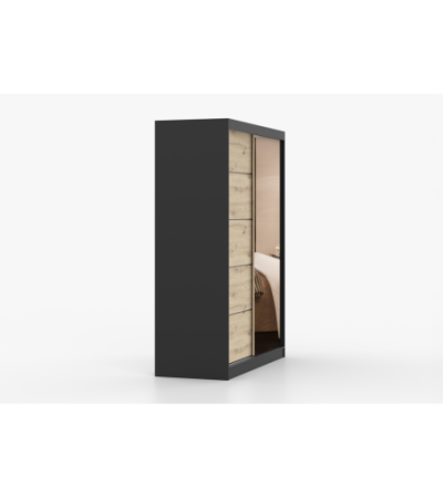 Armoire Enola 150 cm avec miroir