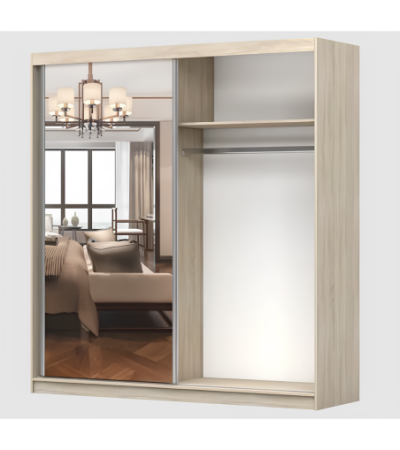 Armoire Calypso 203 cm avec miroir