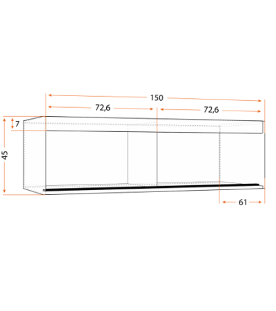 Extension pour armoire Leolia 150 cm