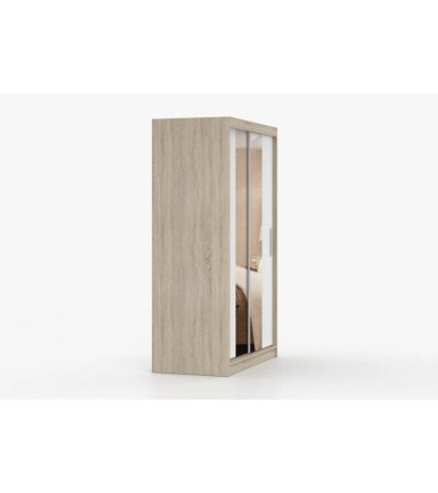 Armoire Danaé 120 cm avec miroir
