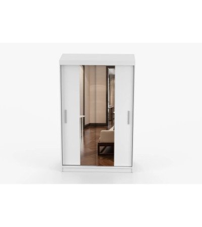 Armoire Danaé 120 cm avec miroir