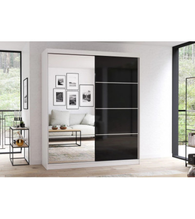 Armoire Calypso 183 cm avec miroir