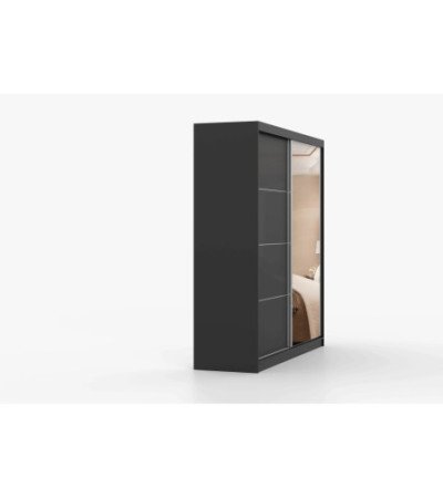 Armoire Calypso 203 cm avec miroir
