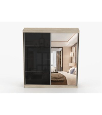 Armoire Calypso 203 cm avec miroir