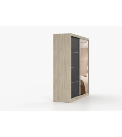 Armoire Calypso 203 cm avec miroir