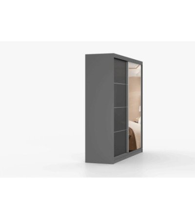 Armoire Calypso 203 cm avec miroir