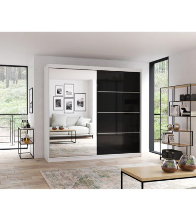Armoire Calypso 233 cm avec miroir