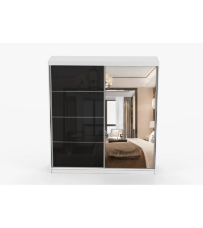 Armoire Calypso 233 cm avec miroir
