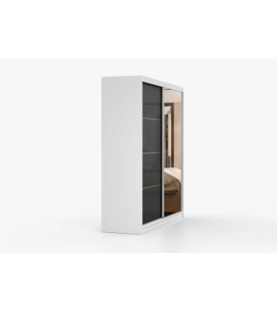 Armoire Calypso 233 cm avec miroir