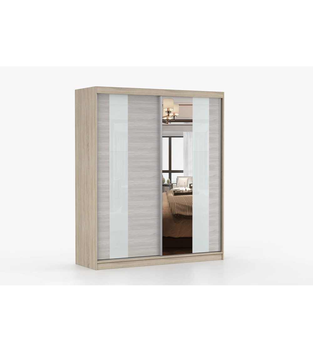 Armoire Lyra 183 cm avec miroir