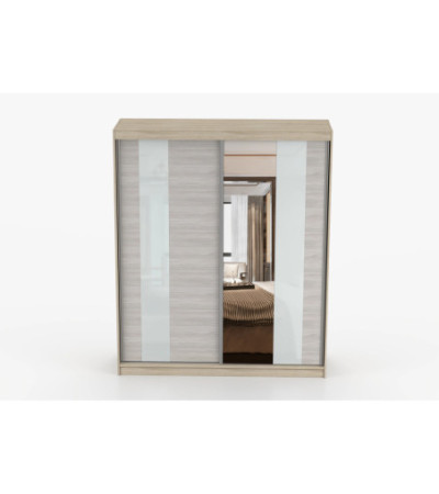 Armoire Lyra 183 cm avec miroir