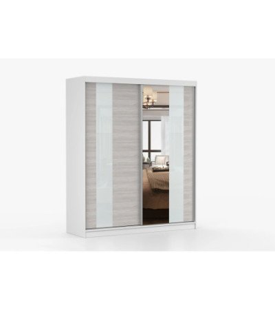 Armoire Lyra 183 cm avec miroir