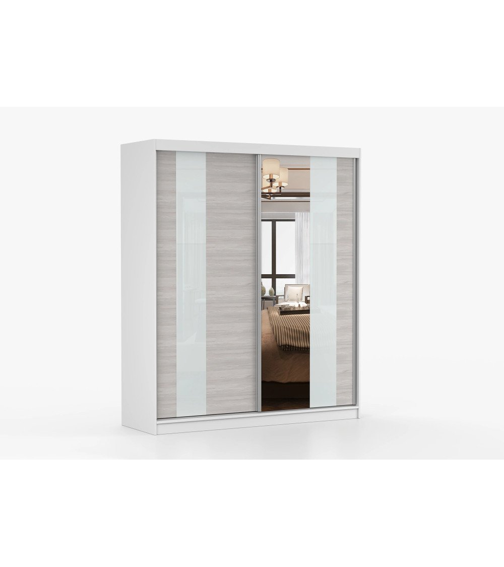 Armoire Lyra 183 cm avec miroir