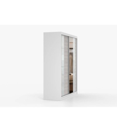 Armoire Lyra 183 cm avec miroir