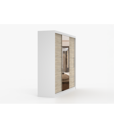 Armoire Olympe 233 cm avec miroir