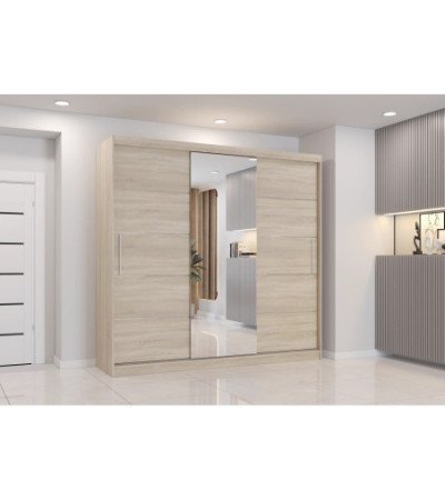 Armoire Olympe 233 cm avec miroir