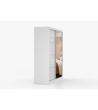Armoire Naélie 183 cm avec miroir