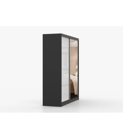 Armoire Naélie 183 cm avec miroir