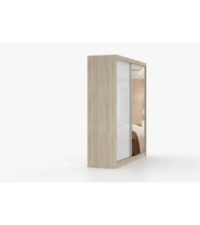 Armoire Orphée 203 cm avec miroir