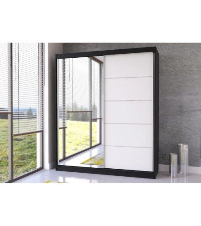 Armoire Ysalis 183 cm avec miroir