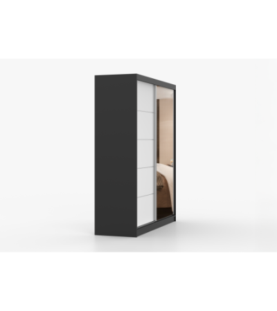 Armoire Ysalis 183 cm avec miroir
