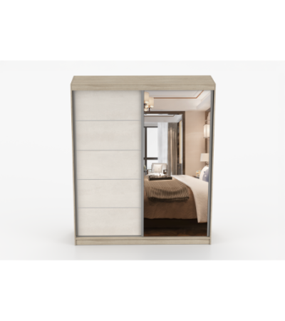 Armoire Ysalis 183 cm avec miroir