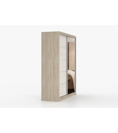 Armoire Ysalis 183 cm avec miroir