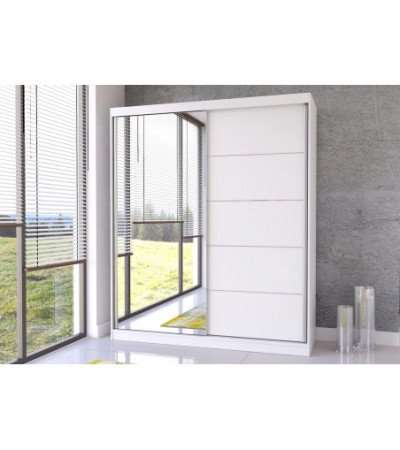 Armoire Ysalis 183 cm avec miroir