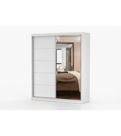 Armoire Ysalis 183 cm avec miroir